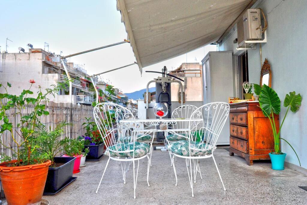 Koukakis Sunshine Roof Apartment Aten Exteriör bild