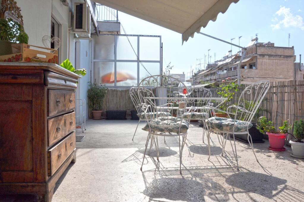 Koukakis Sunshine Roof Apartment Aten Exteriör bild